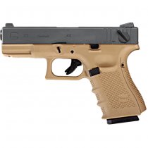 WE G23 Gen.4 Gas Blow Back Pistol - Tan