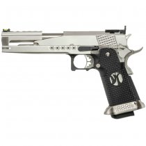 Armorer Works Dragon 6 Inch Gas Blow Back Pistol HX2201 - Silver