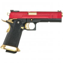 Armorer Works 5.1 Hi-Speed Gas Blow Back Pistol HX1004 - Red