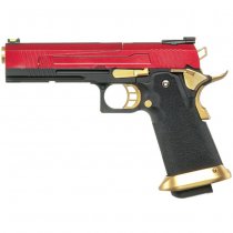 Armorer Works 5.1 Hi-Speed Gas Blow Back Pistol HX1004 - Red