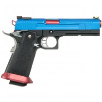 Armorer Works 5.1 Hi-Speed Gas Blow Back Pistol HX1005 - Blue