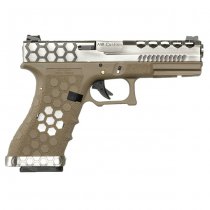 Armorer Works VX0110 HEX Cut Gas Blow Back Pistol - SST