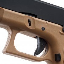 KJ Works KP-17 Gas Blow Back Pistol - Tan