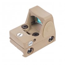 Aim-O Adjustable LED RMR Red Dot Sight - Tan