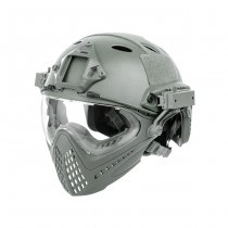 FAST Helmet & Mask Size L - Foliage Green