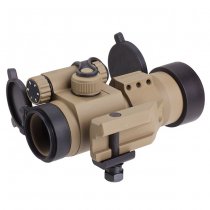 Aim-O M2 Red Dot Sight & Cantilever Mount - Dark Earth