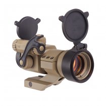 Aim-O M2 Red Dot Sight & Cantilever Mount - Dark Earth