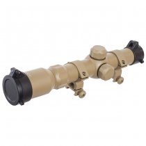 Aim-O 1-4x24 Tactical Scope - Dark Earth