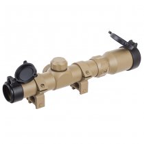 Aim-O 1-4x24 Tactical Scope - Dark Earth