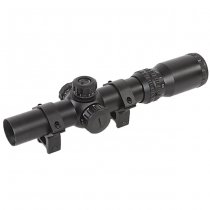 Aim-O 1-4x24SE Red & Gren Dot Tactical Scope - Black