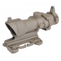 Aim-O ACOG 4x32 QD Mount Scope - Dark Earth