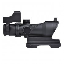 Aim-O ACOG 4x32 QD Mount Scope & Mini Red Dot - Black