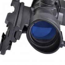 Aim-O ACOG 4x32 QD Mount Scope & Mini Red Dot - Black