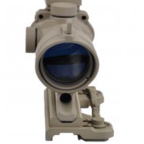 Aim-O ACOG 4x32 QD Mount Scope & Mini Red Dot - Dark Earth