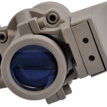 Aim-O ACOG 4x32 QD Mount Scope & Mini Red Dot - Dark Earth