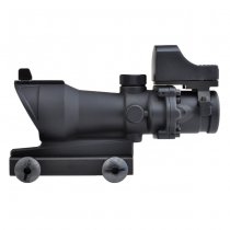 Aim-O ACOG 4x32 Scope & Mini Red Dot - Black