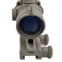 Aim-O ACOG 4x32 Scope & Mini Red Dot - Dark Earth