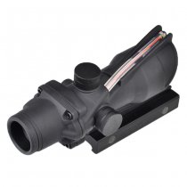 Aim-O ACOG 1x32C Illumination Fiber Optic Red Dot Sight - Black