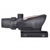 Aim-O ACOG 1x32C Illumination Fiber Optic Red Dot Sight - Black