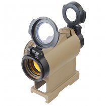 Aim-O T2 Red Dot Sight QD HighMount - Dark Earth