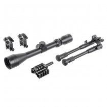 Well MB4402D L96 AWP FH Sniper Rifle Set - Black