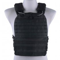 Releasable Laser Cut Plate Carrier - Black