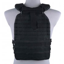 Releasable Laser Cut Plate Carrier - Black