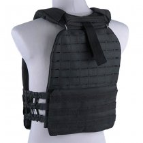 Releasable Laser Cut Plate Carrier - Black