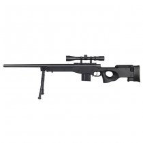 Well MB4401D L96 AWP Sniper Rifle Set - Black