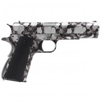 Armorer Works NE2101 1911 Gas Blow Back Pistol - Skulls