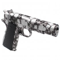 Armorer Works NE2101 1911 Gas Blow Back Pistol - Skulls