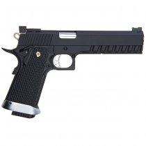 KJ Works KP-06 Hi-Capa Co2 Blow Back Pistol - Black