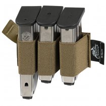 Helikon Triple Pistol Magazine Insert - Coyote