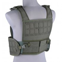 Light Laser Cut Tactical Vest - Ranger Green