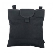 Large Foldable Dump Pouch - Black