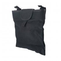 Large Foldable Dump Pouch - Black