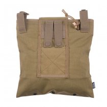 Large Foldable Dump Pouch - Tan