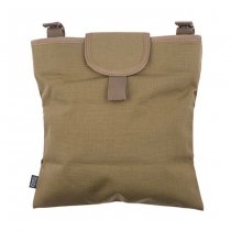 Large Foldable Dump Pouch - Tan