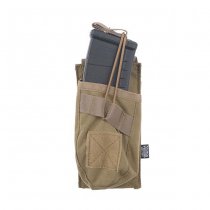 Single Open AK Magazine Pouch - Tan