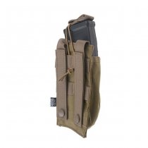 Single Open AK Magazine Pouch - Tan