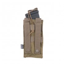 Single Open AK Magazine Pouch - Tan