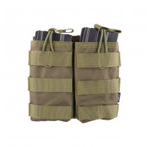 Double Open AK/M4/G36 Magazine Pouch - Olive