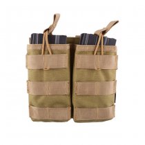 Double Open AK/M4/G36 Magazine Pouch - Tan