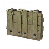 Triple Open AK/M4/G36 Magazine Pouch - Olive