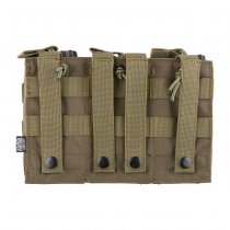 Triple Open AK/M4/G36 Magazine Pouch - Olive