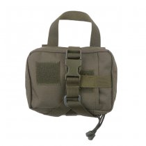 Small MOLLE Rip-Away Medical Pouch - Olive