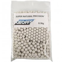 GEOFFS Super Natural Precision Bio BB 0.36g 1000rds - White