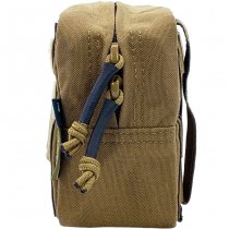 Pitchfork Horizontal Utility Pouch Medium - Coyote