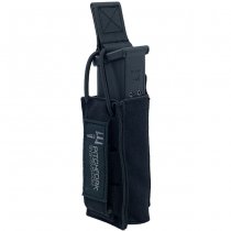 Pitchfork Open Single Pistol Magazine Pouch - Black