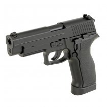 KJ Works P226 E2 Co2 Blow Back Pistol - Black